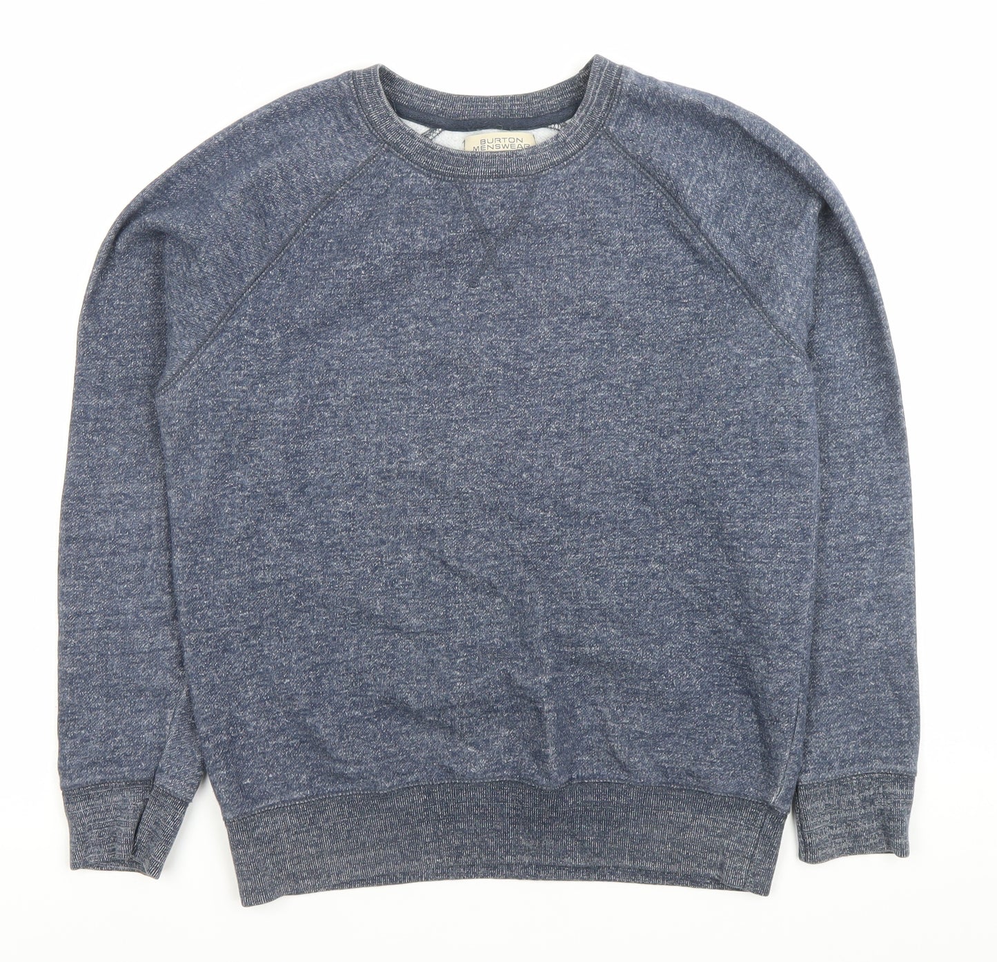 Burton Menswear London Men’s Blue Small Crew Neck Sweatshirt