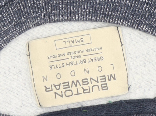 Burton Menswear London Men’s Blue Small Crew Neck Sweatshirt