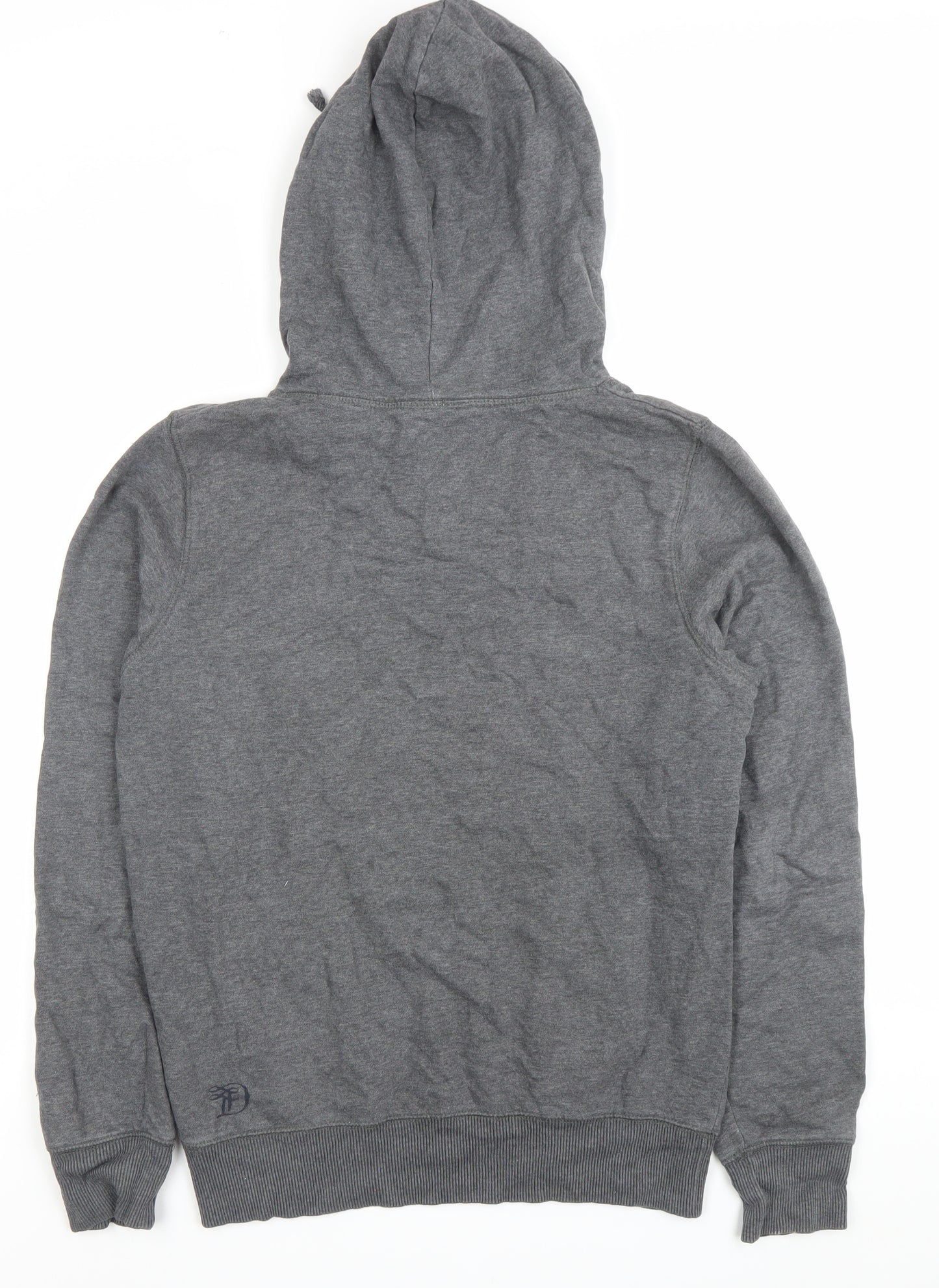 Tom Tailor Mens Grey Hoodie Small Pullover Embroidered East Bay