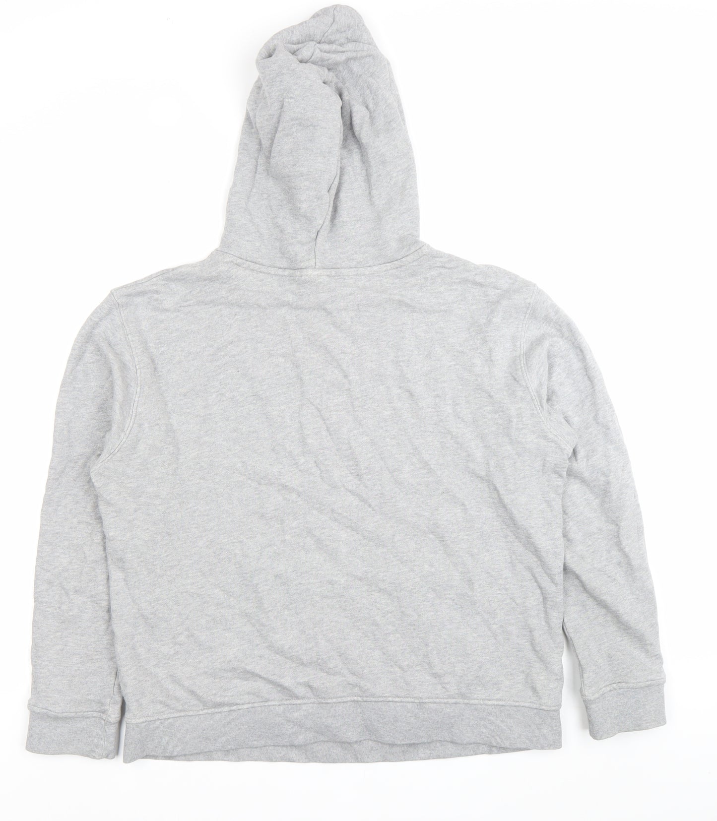 Adidas Womens Grey Pullover Hoodie Size 16 Regular Fit Casual Sportswear