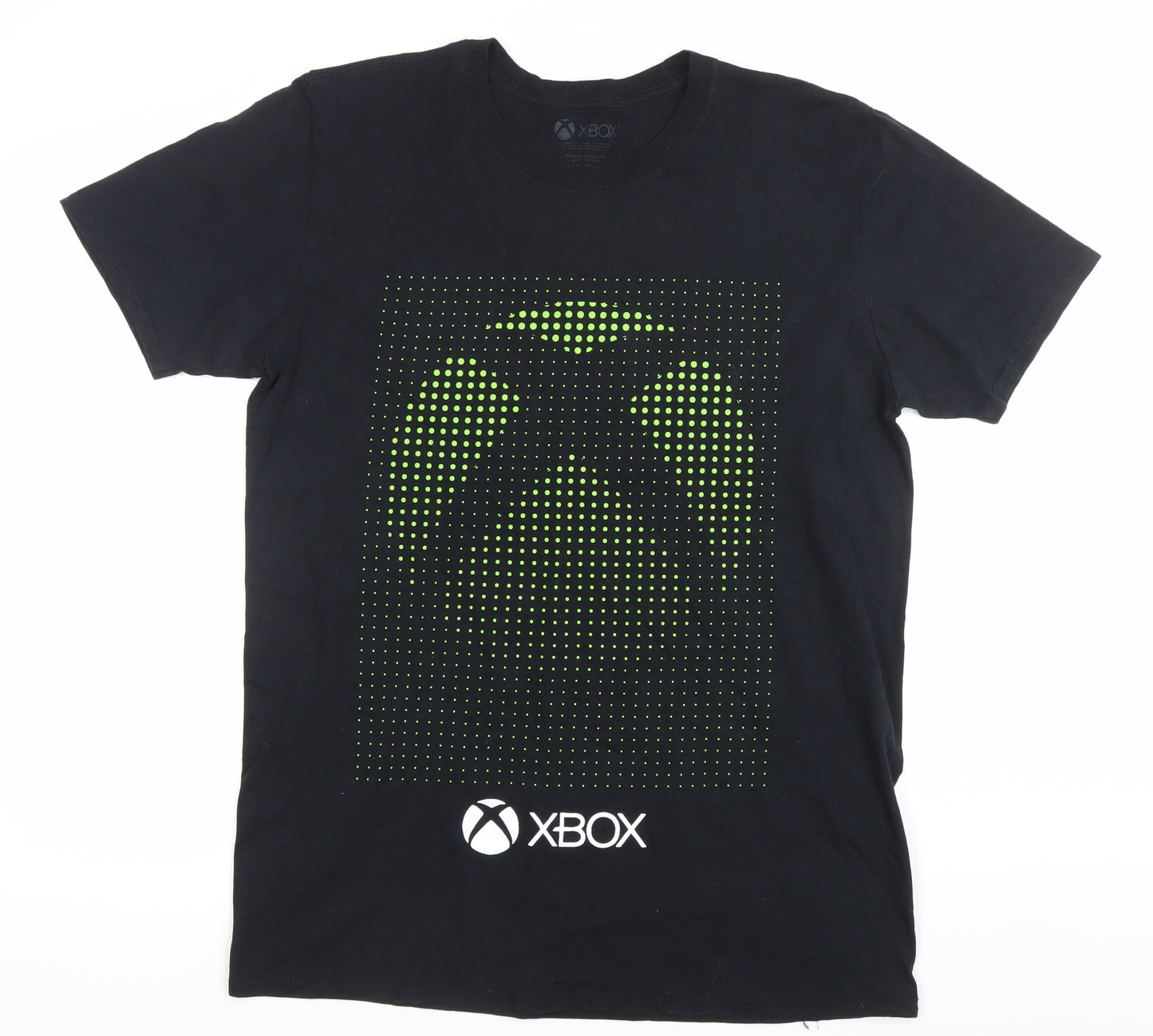 Xbox Mens Black Large Graphic Gaming T-Shirt Short Sleeve