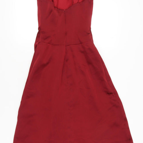 Ashley Love Women’s Red Size 6 Slip Dress Formal Party Cocktail