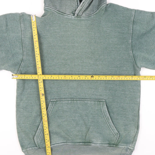 Vintage Collection Womens Green Pullover Hoodie Size M Wolfsburg Graphic