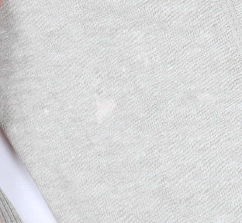 IZOD Men’s Beige Pullover Sweatshirt 2XL Logo Crew Neck Long Sleeve