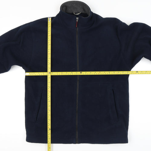 Marks and Spencer Men’s Blue Fleece Jacket M 38-40" Regular Fit Full Zip
