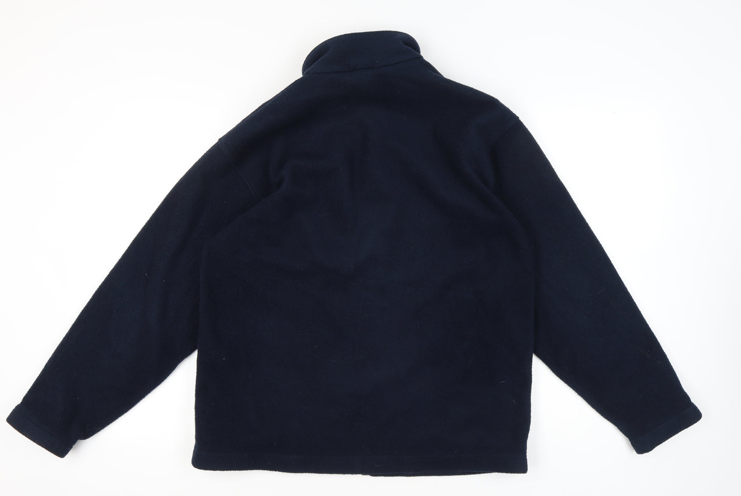 Marks and Spencer Men’s Blue Fleece Jacket M 38-40" Regular Fit Full Zip