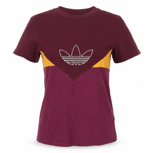 Adidas Womens Multicoloured Size 6 Crew Neck Cotton T-Shirt