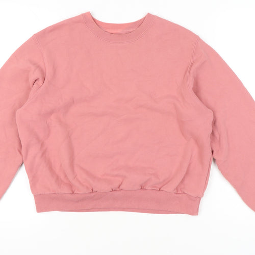 Hollister Women’s Pink Pullover Sweatshirt XS Crew Neck Casual