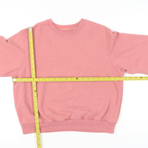 Hollister Women’s Pink Pullover Sweatshirt XS Crew Neck Casual