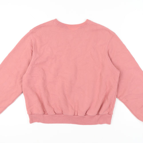 Hollister Women’s Pink Pullover Sweatshirt XS Crew Neck Casual