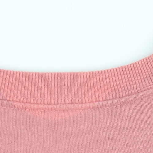 Hollister Women’s Pink Pullover Sweatshirt XS Crew Neck Casual