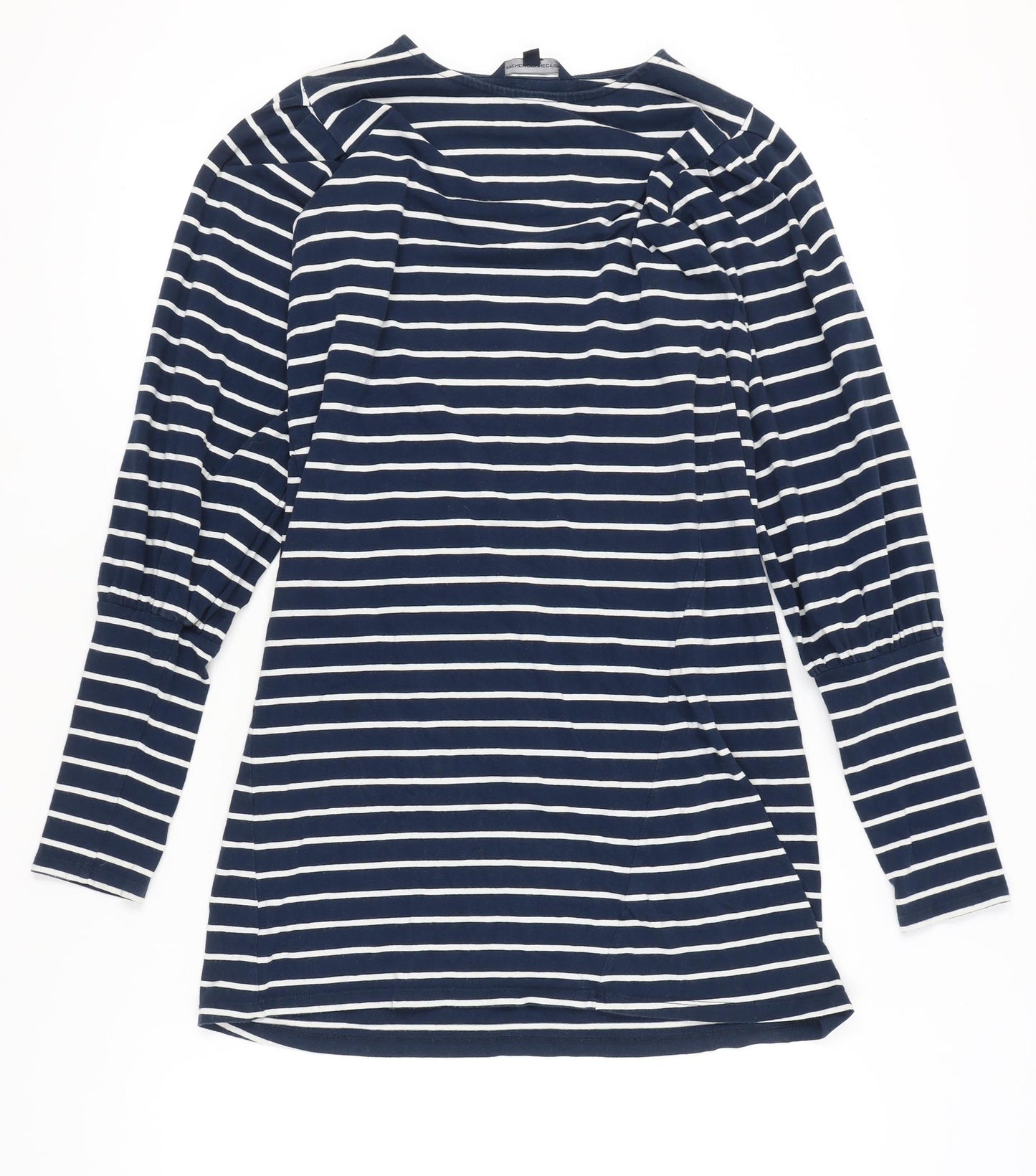 French Connection Women’s Blue Striped T-Shirt Dress Size S