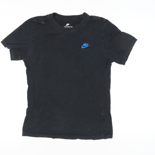 Nike Women’s Black XS Crew Neck Short Sleeve Cotton T-Shirt