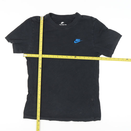 Nike Women’s Black XS Crew Neck Short Sleeve Cotton T-Shirt