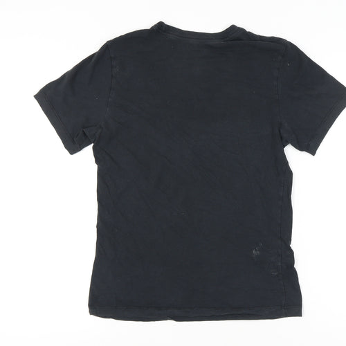 Nike Women’s Black XS Crew Neck Short Sleeve Cotton T-Shirt