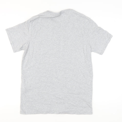 Levi's Men's Grey Cotton Crew Neck Short Sleeve T-Shirt Size M