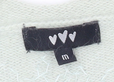 Marks and Spencer Women’s Green Embellished Cardigan M