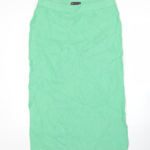 Marks and Spencer Women’s Green Midi Pencil Skirt L
