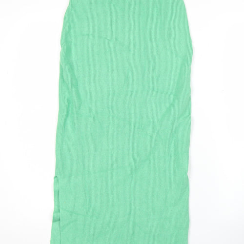 Marks and Spencer Women’s Green XS Knit Midi Pencil Skirt