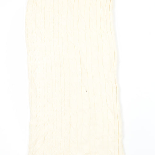 Marks and Spencer Women’s Ivory Knit Midi Pencil Skirt Size S