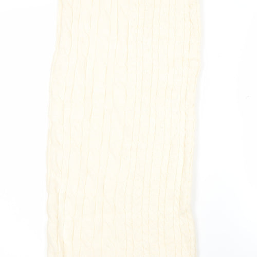Marks and Spencer Women’s Ivory Cable Knit Midi Pencil Skirt XS