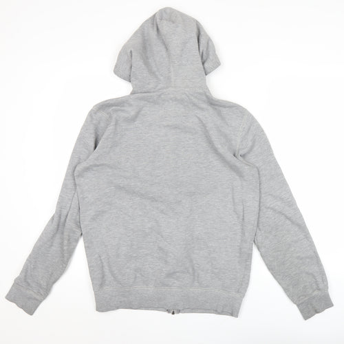 YFL Reserved Men’s Grey Small Full Zip Hoodie Sweatshirt