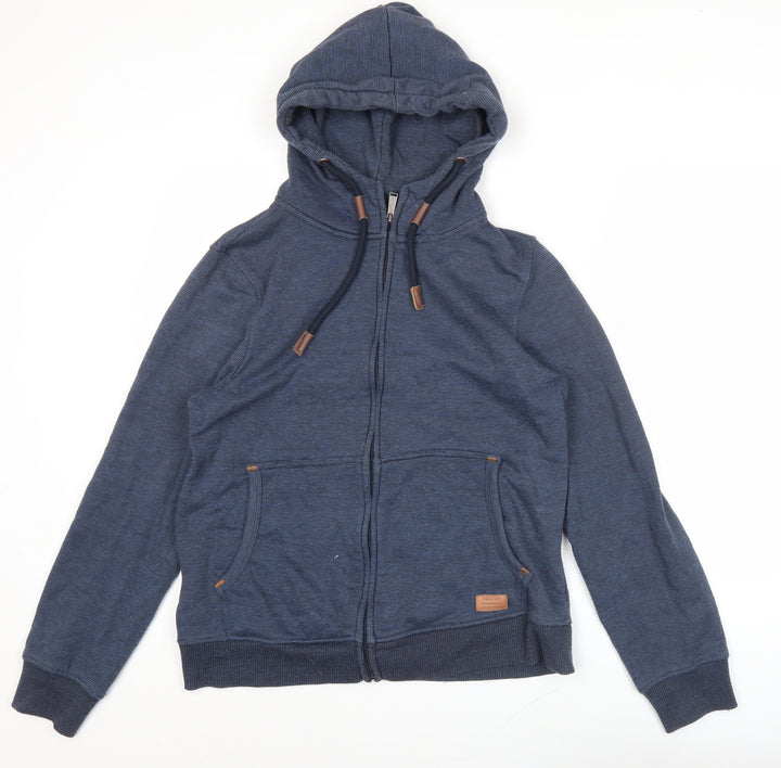 Medicine Men’s Blue Full Zip Hoodie Size S Regular Fit Cotton Blend