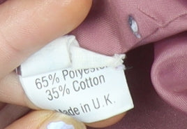 Lawrayne Womens Pink Jacket Size 16 Classic Vintage Buttoned