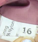 Lawrayne Womens Pink Jacket Size 16 Classic Vintage Buttoned