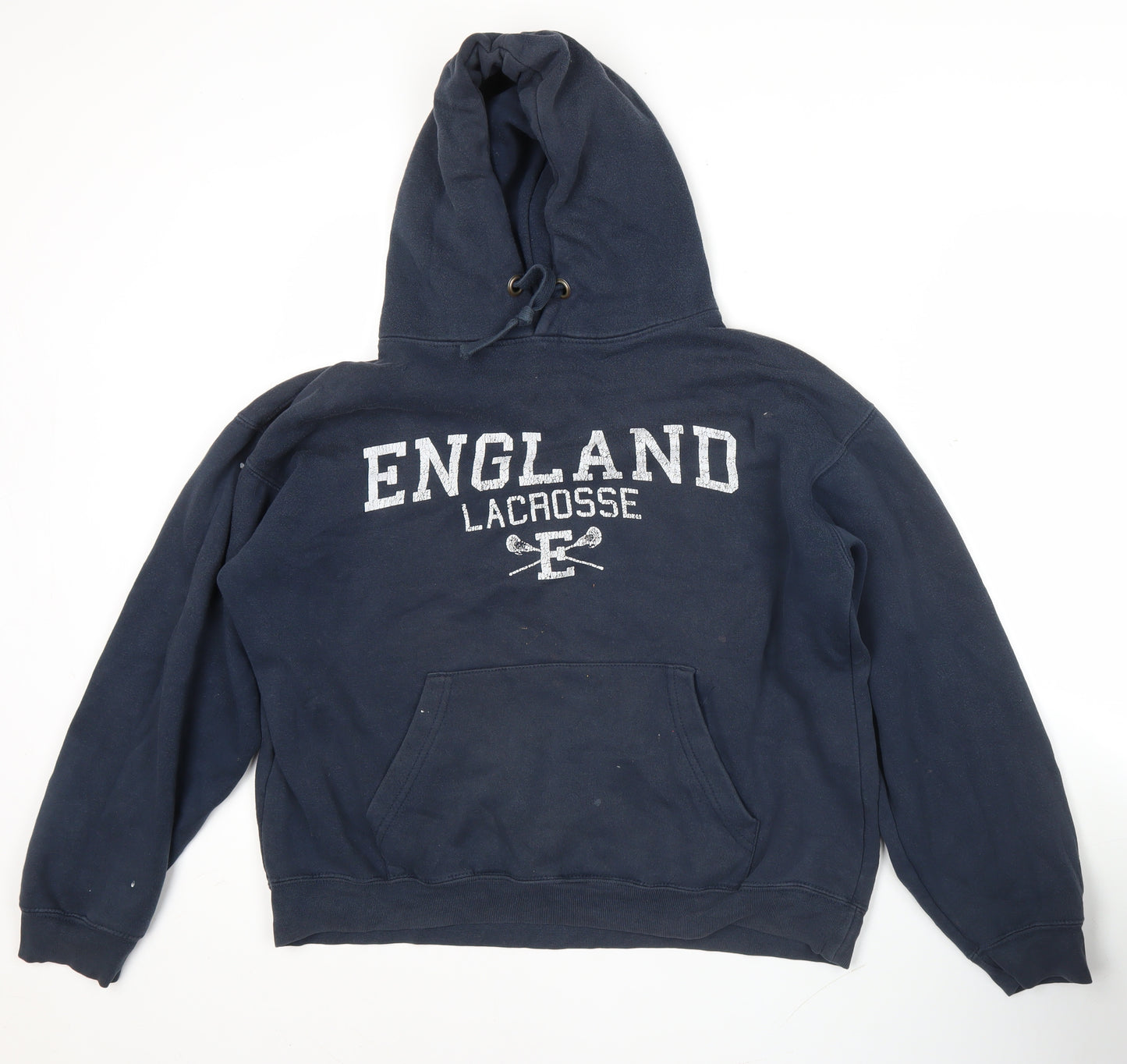 Stalefish Women’s Navy England Lacrosse Hoodie Size M Pullover