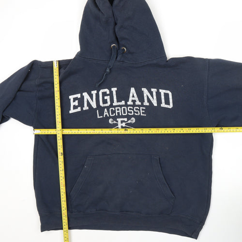 Stalefish Women’s Navy England Lacrosse Hoodie Size M Pullover