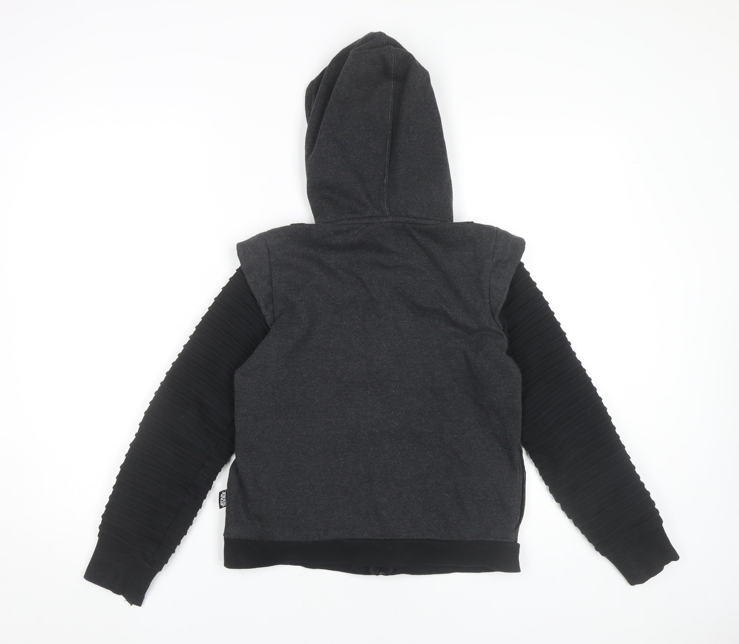 Disney Store Star Wars Boys Black Full Zip Hoodie 9-10 Years Kylo Ren