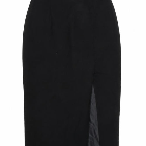 Richards Women’s Black Midi Pencil Skirt Size 12 Workwear