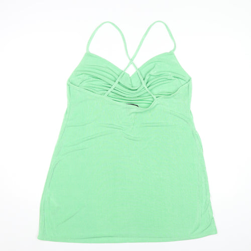 Collusion Womens Green Size 18 Slip Dress Sleeveless Short Summer