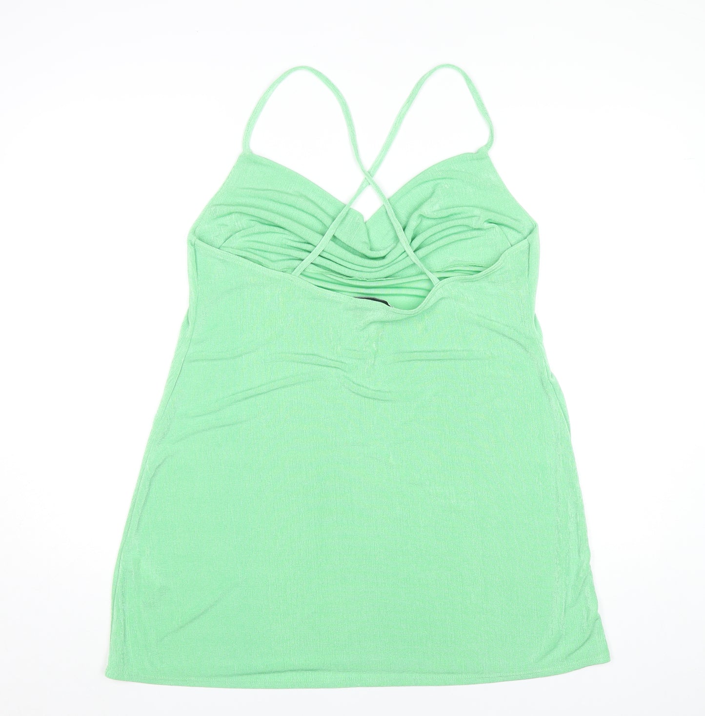 Collusion Womens Green Size 18 Slip Dress Sleeveless Short Summer