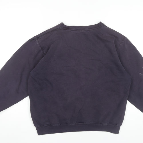 Puma Men’s Blue 2XL Pullover Sweatshirt Crew Neck Logo Sportswear