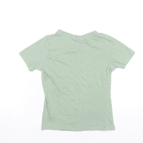 Disney Women’s Green Lion King Simba T-Shirt 2XS Cotton Casual