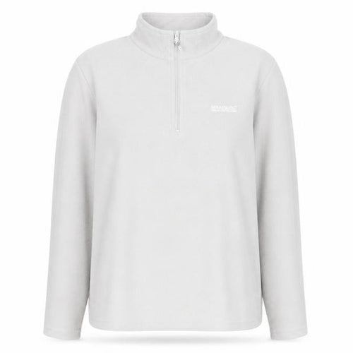 Regatta Women’s Grey Fleece Sweatshirt UK 18 Pullover 1/2 Zip