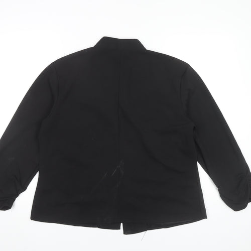 Mint Limit Women’s Black XL Blazer Jacket Workwear Business Casual