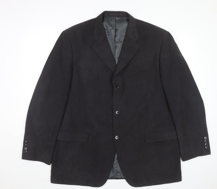 Marks and Spencer Men’s Grey Blazer 44in Chest Medium Regular