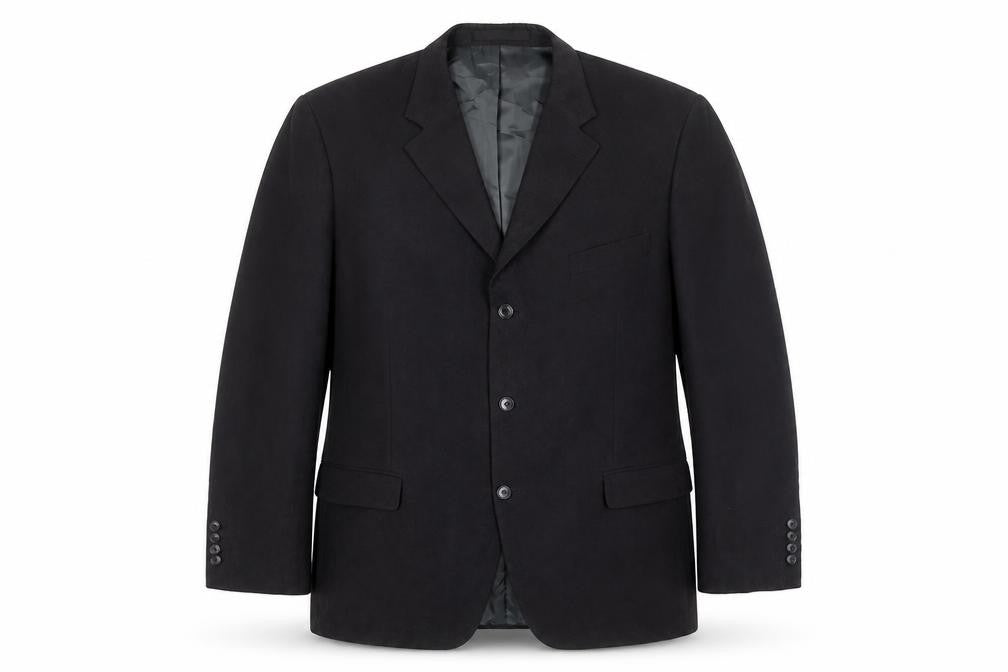 Front view of Marks & Spencer Men’s Grey Blazer 44in Chest Medium Regular