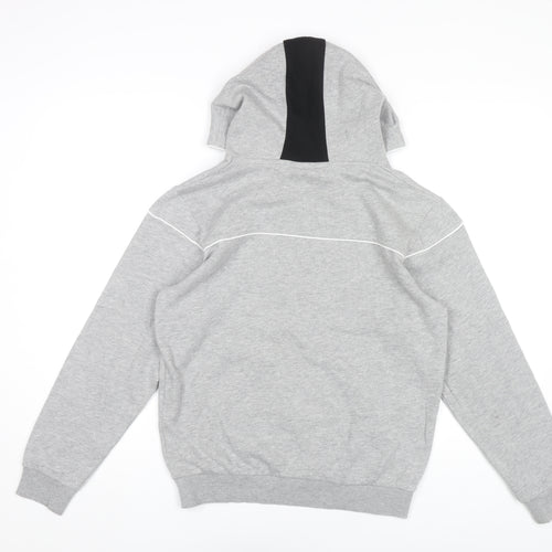 McKenzie Boys Grey Hoodie 13-15 Years Pullover Logo Sportswear