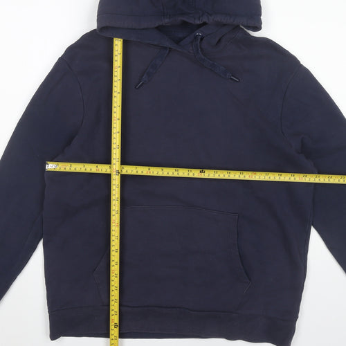 Mountain Warehouse Women’s Blue Hoodie UK 12 Cotton Pullover