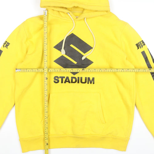 Purpose Tour Barneys Unisex Yellow XL Pullover Hoodie Stadium 2017