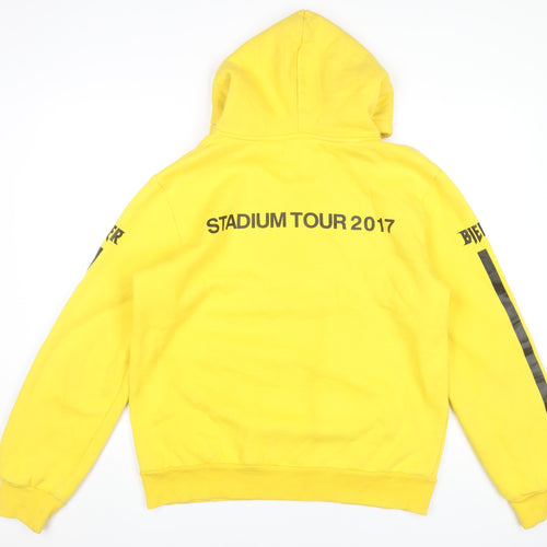 Purpose Tour Barneys Unisex Yellow XL Pullover Hoodie Stadium 2017