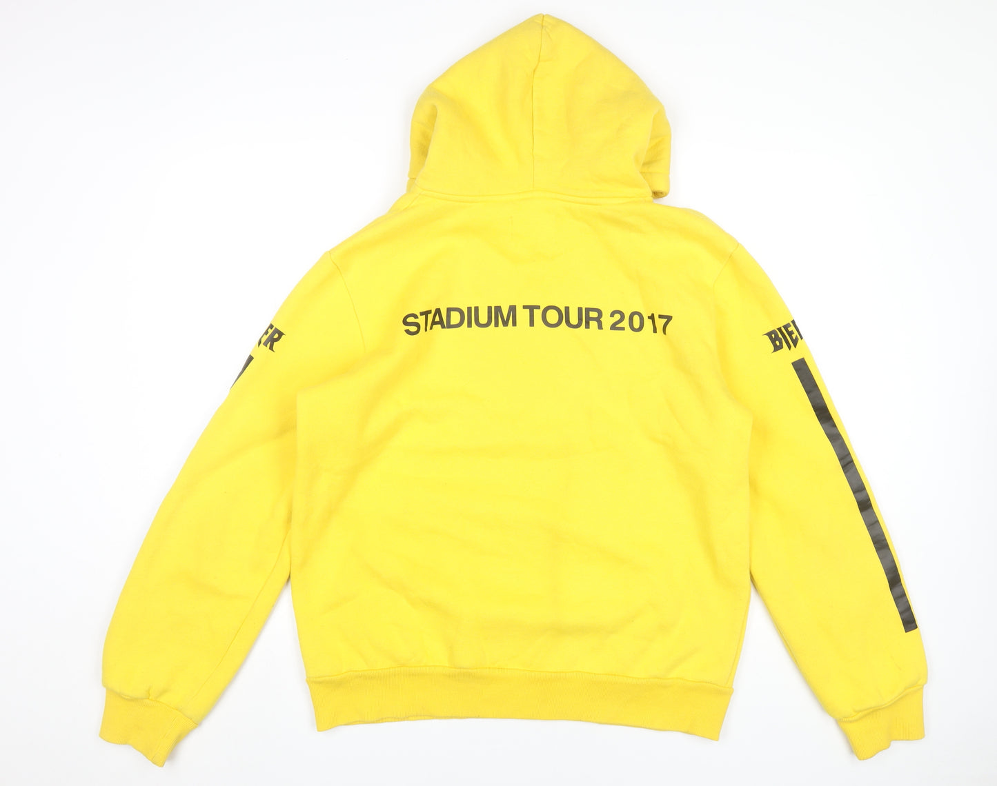 Purpose Tour Barneys Unisex Yellow XL Pullover Hoodie Stadium 2017