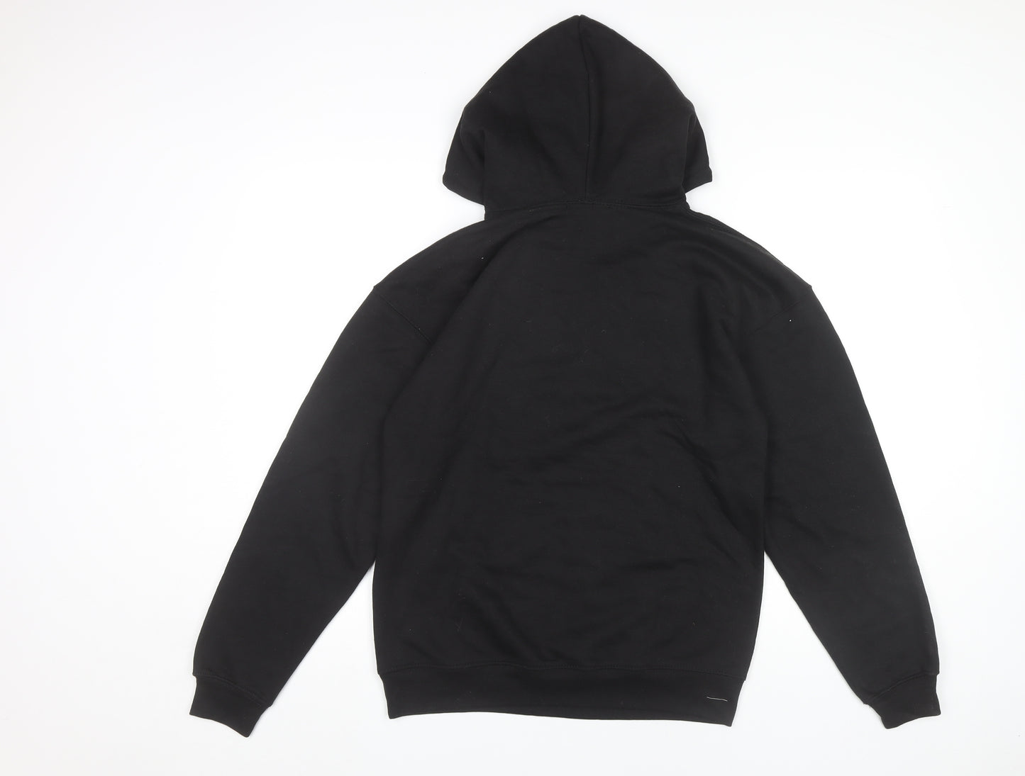 Stylewise Women’s Black XS Pullover Hoodie Bonjour Paris Logo