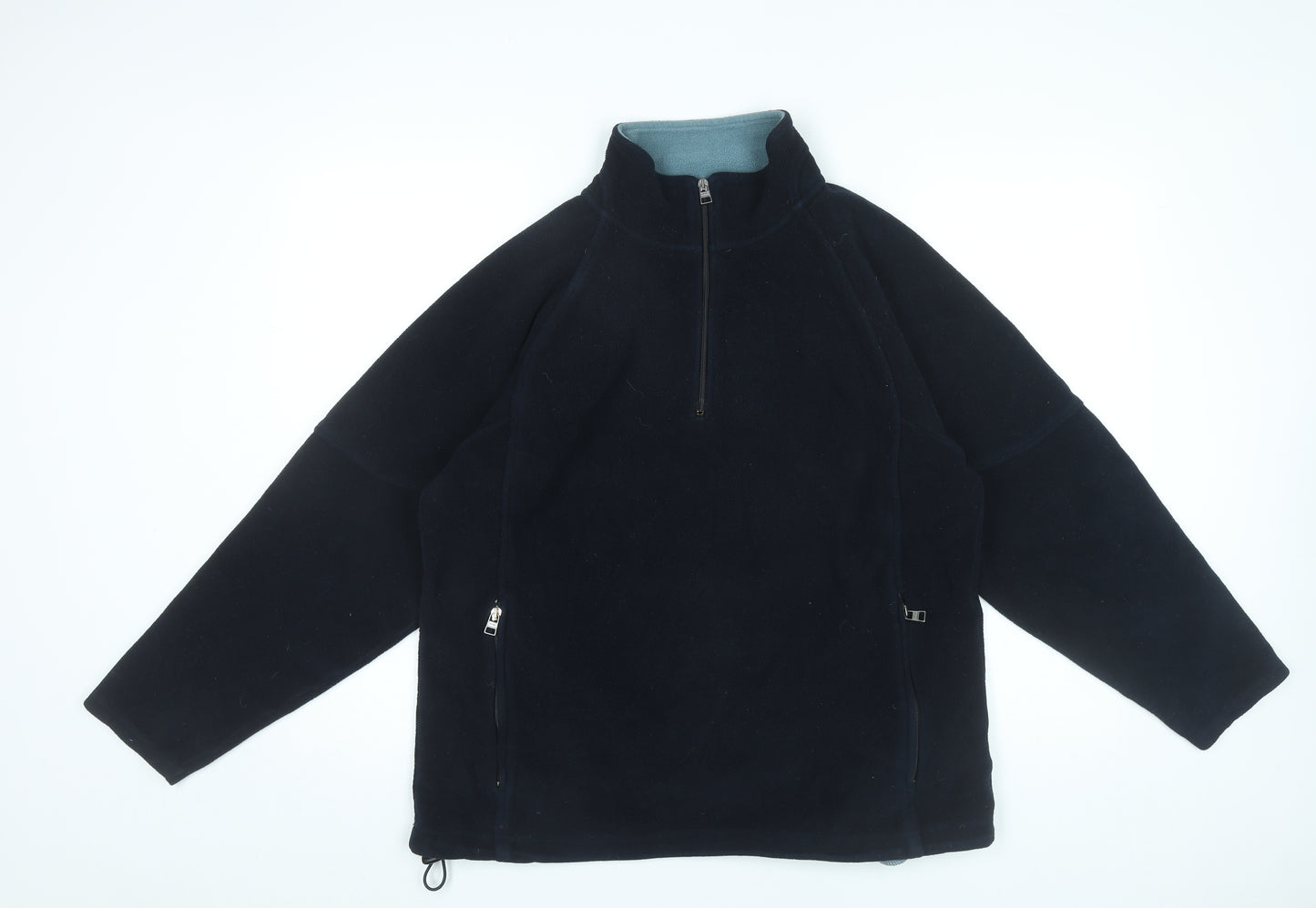 NX Systemtec Men's Black Fleece 1/2 Zip Sweatshirt Size S