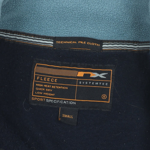 NX Systemtec Men's Black Fleece 1/2 Zip Sweatshirt Size S