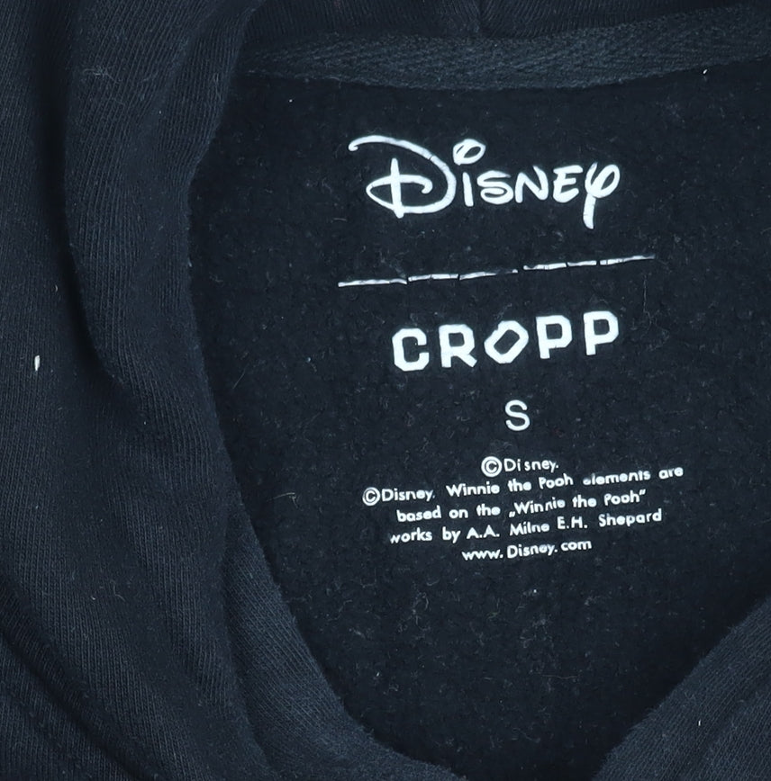 Disney Cropp Womens Black Pocahontas Hoodie Pullover S